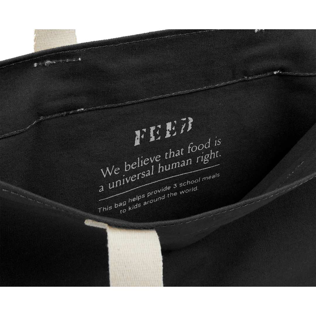 Feed FEED Organic Cotton Convention Tote - 9009-16 Black