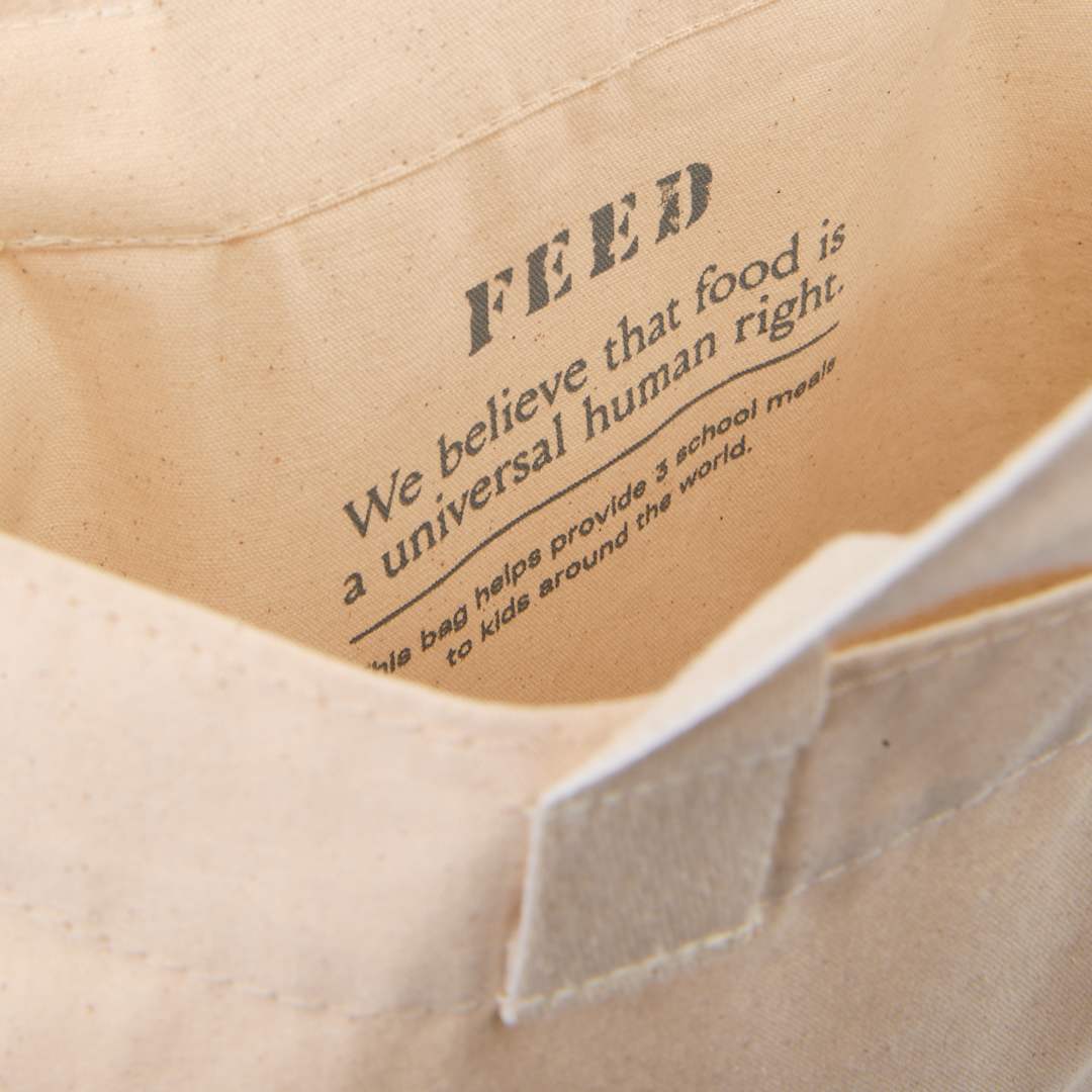 Feed FEED Organic Cotton Convention Tote - 9009-16 Natural