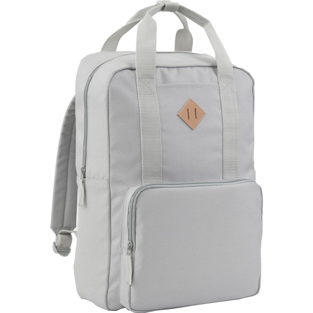 Fife Recycled 15&quot; Laptop Backpack - 9898-03 Gray