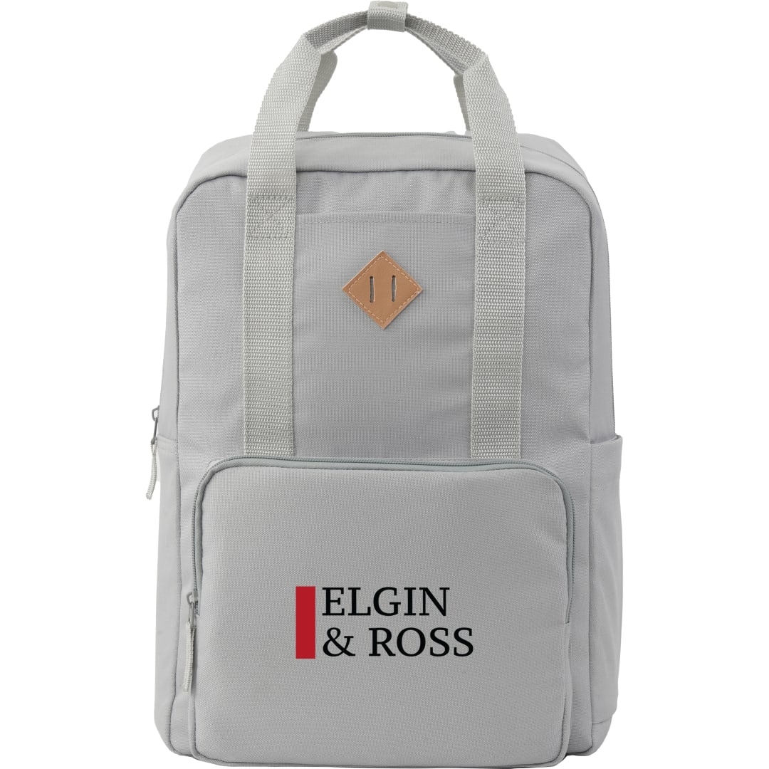 Fife Recycled 15&quot; Laptop Backpack - 9898-03 Gray