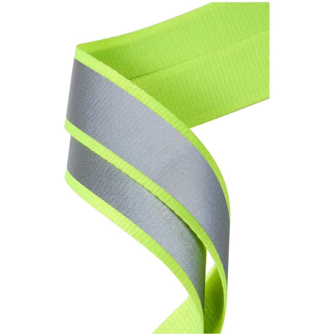 Bullet Recycled Polyester Reflective Lanyard - SM-2469 Yellow