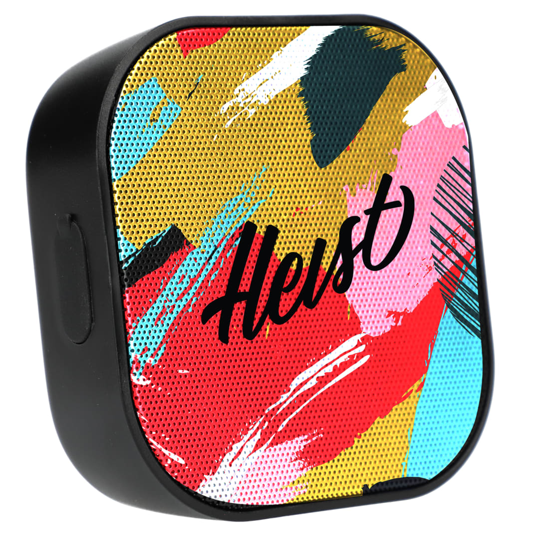 Recycled ABS Whammo 2 Bluetooth Speaker - SM-2945 Black