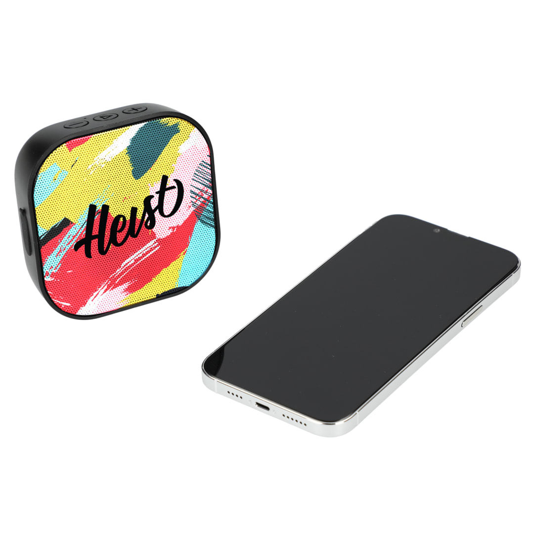 Recycled ABS Whammo 2 Bluetooth Speaker - SM-2945 Black