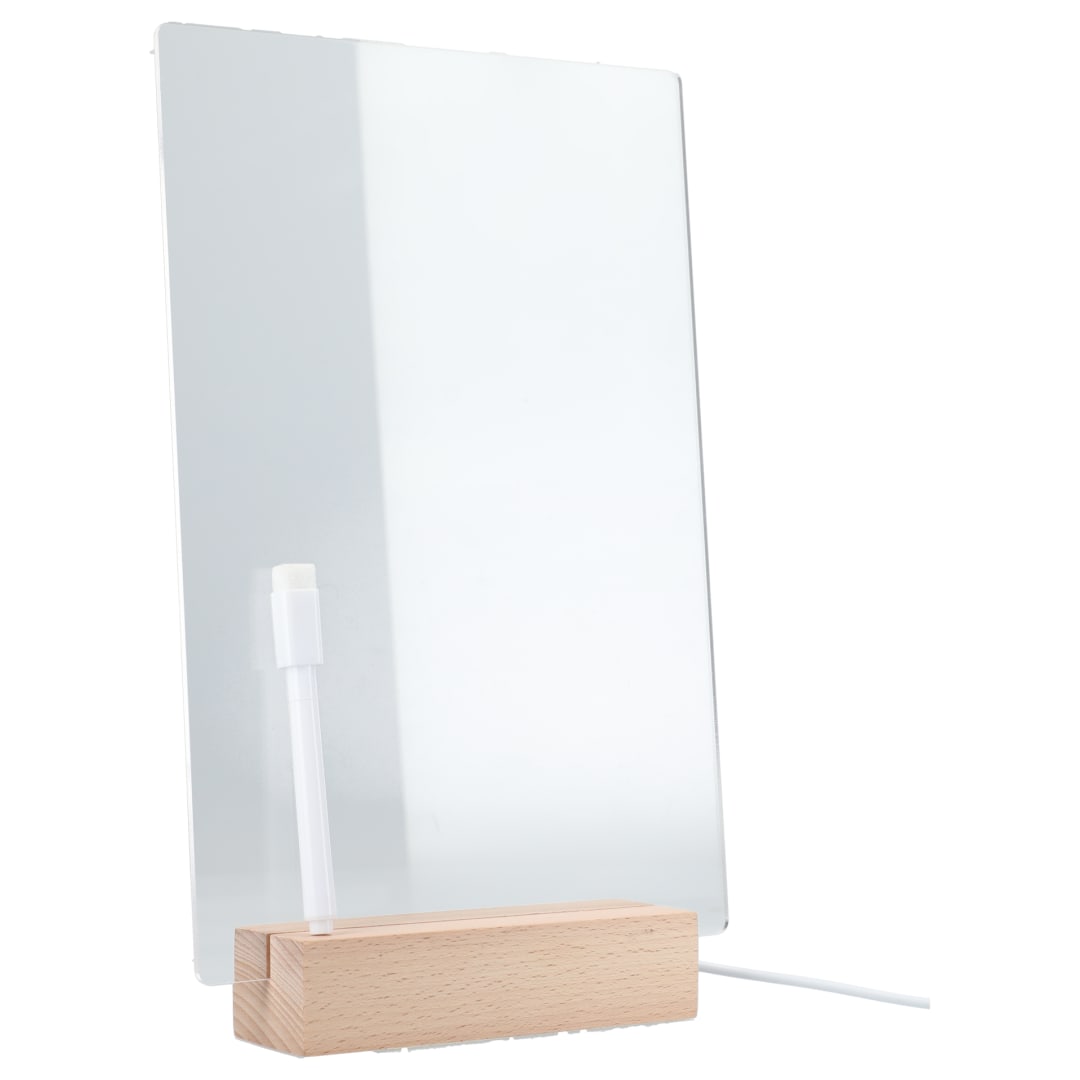 Note Brite Acrylic Dry Erase Board - SM-2948 Clear