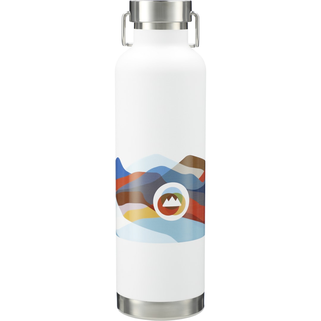 Thor Copper Vacuum Insulated Bottle 32oz - 1600-14 White