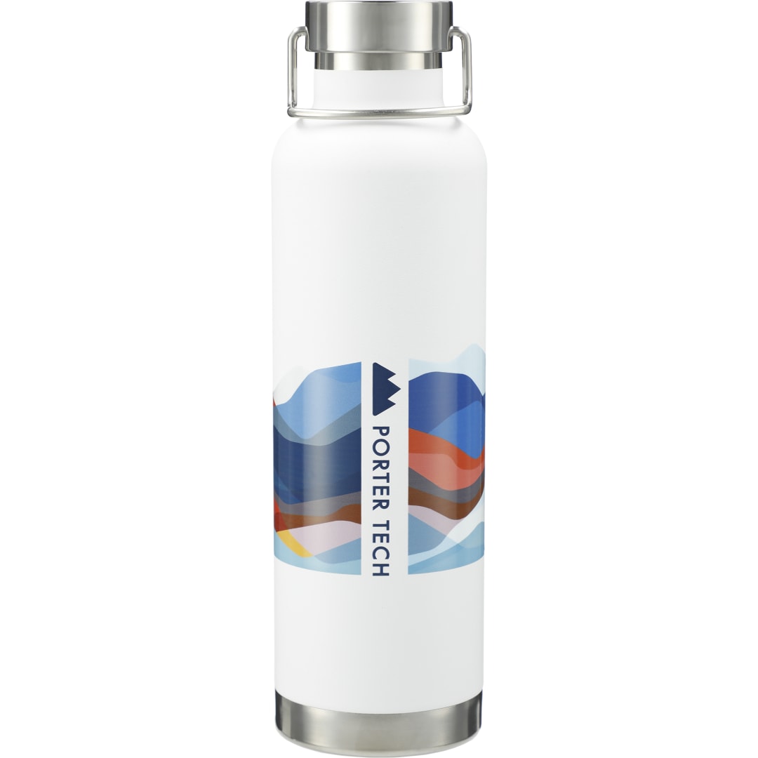 Thor Copper Vacuum Insulated Bottle 32oz - 1600-14 White