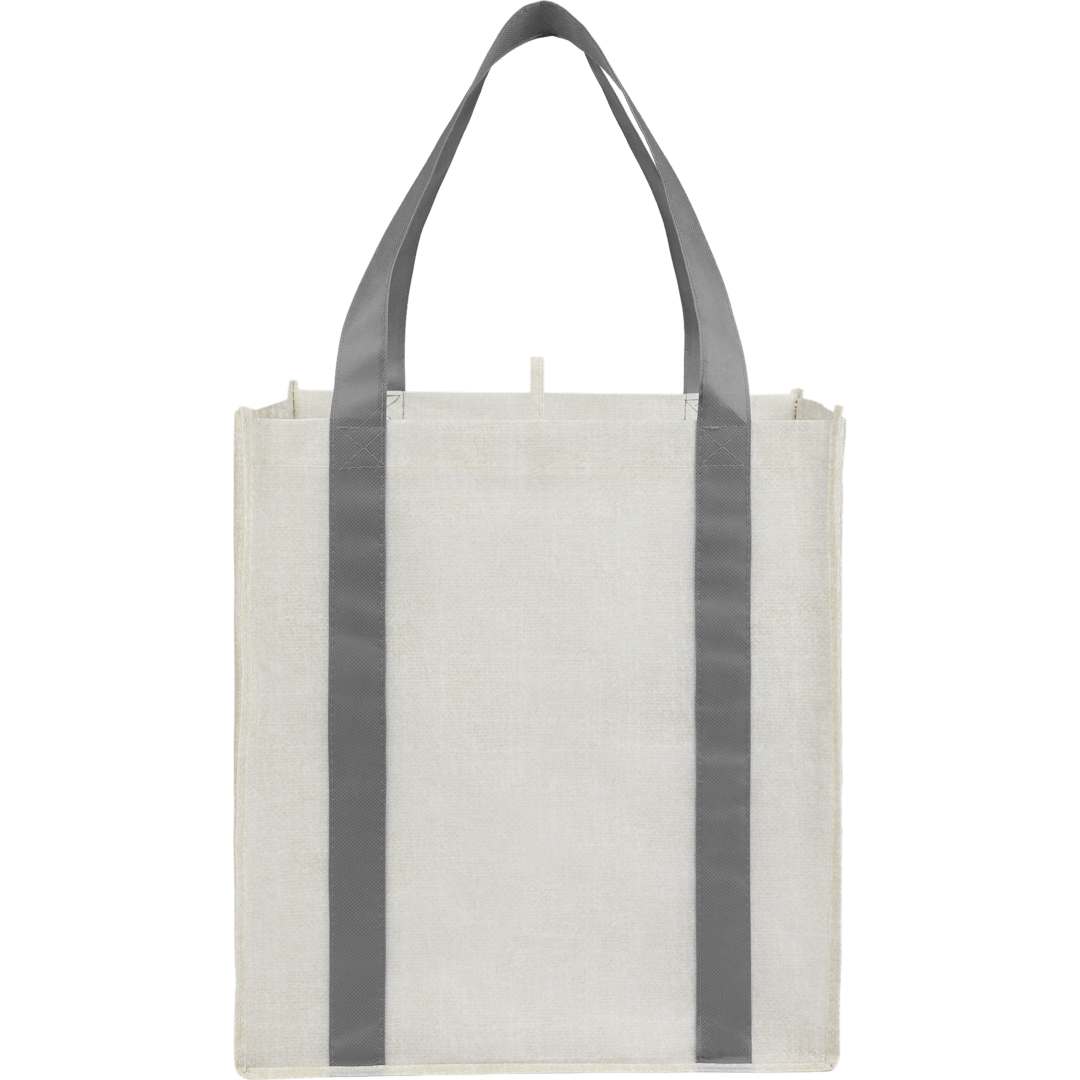 Neptune Recycled Non-Woven Grocery Tote - SM-5213 Gray
