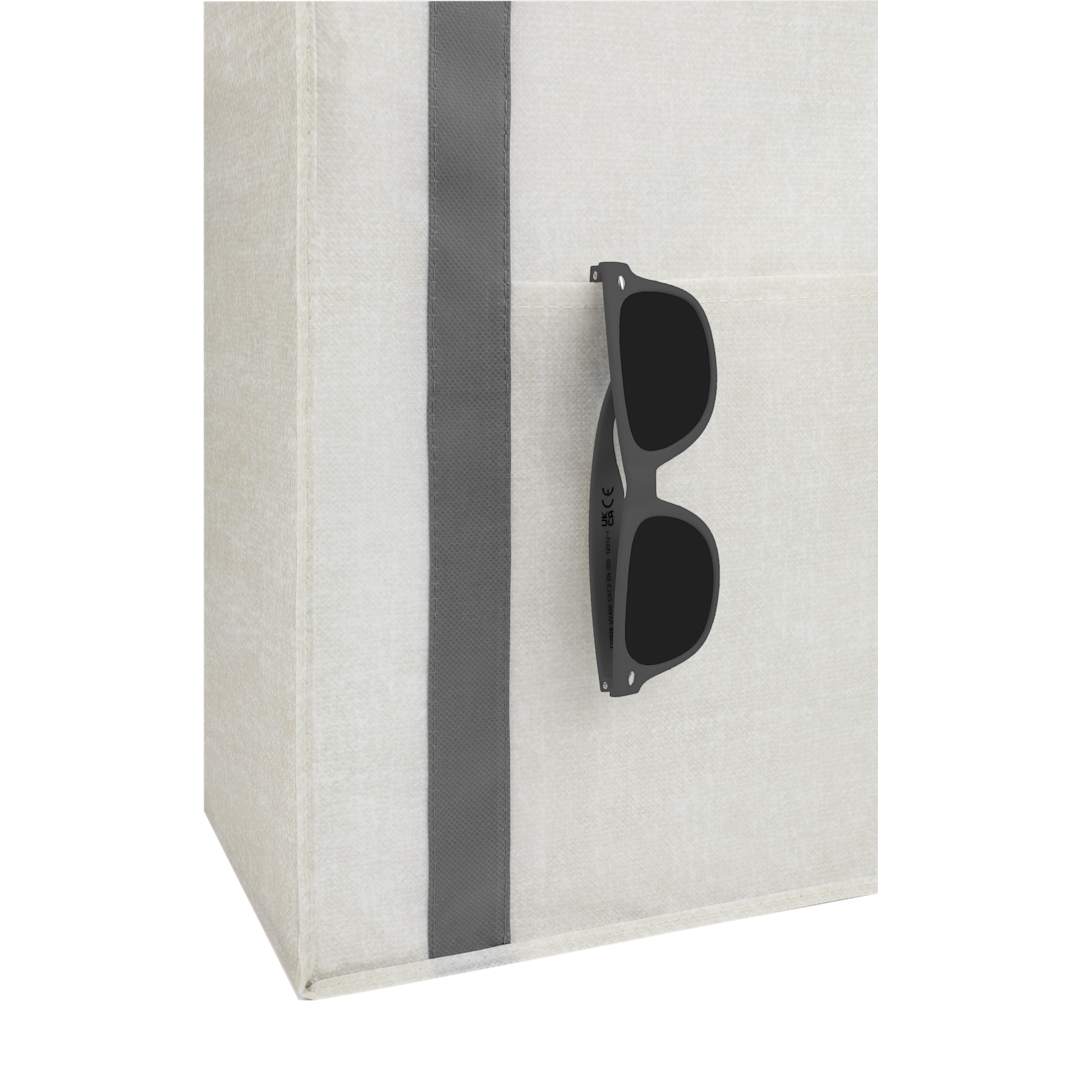 Neptune Recycled Non-Woven Grocery Tote - SM-5213 Gray