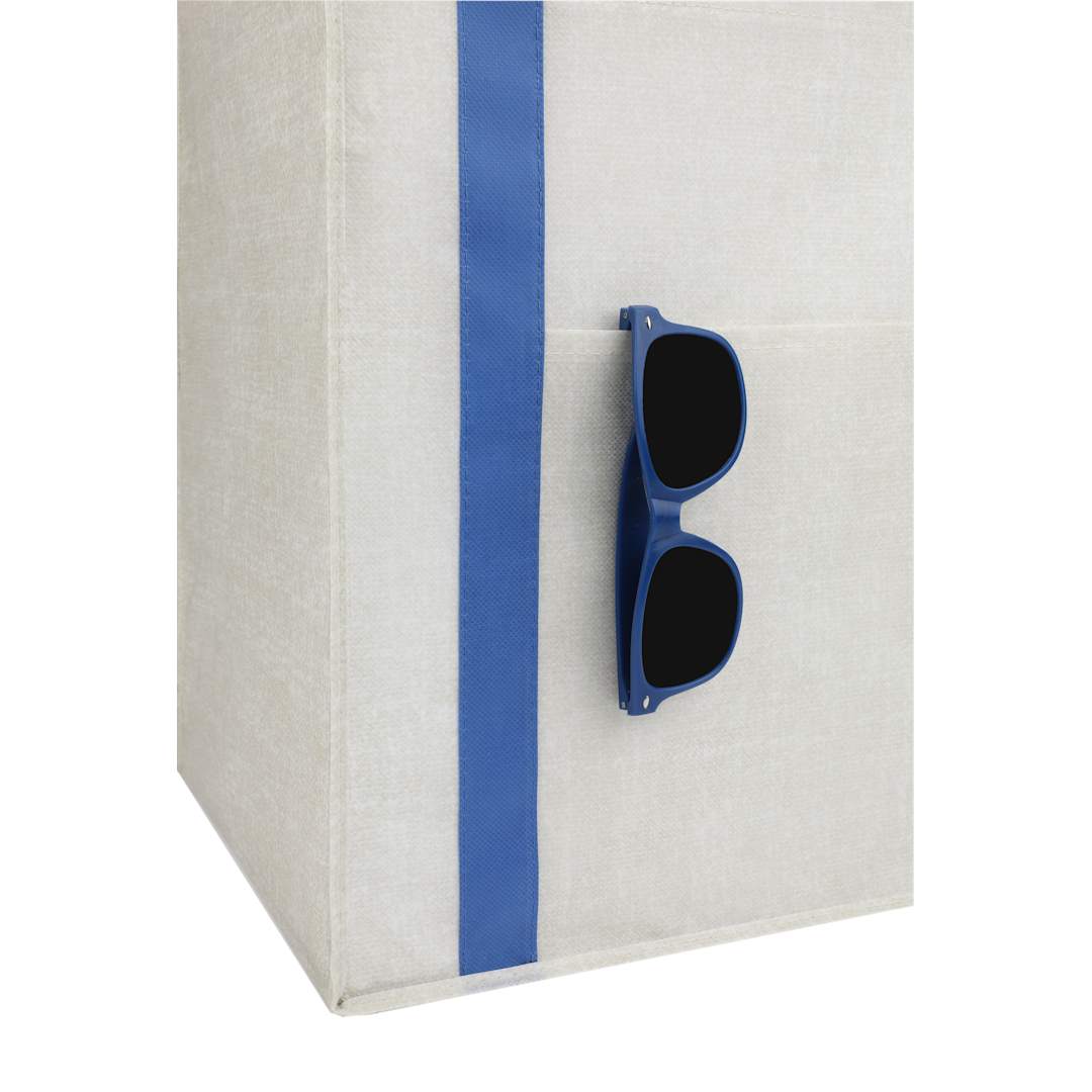 Neptune Recycled Non-Woven Grocery Tote - SM-5213 Blue