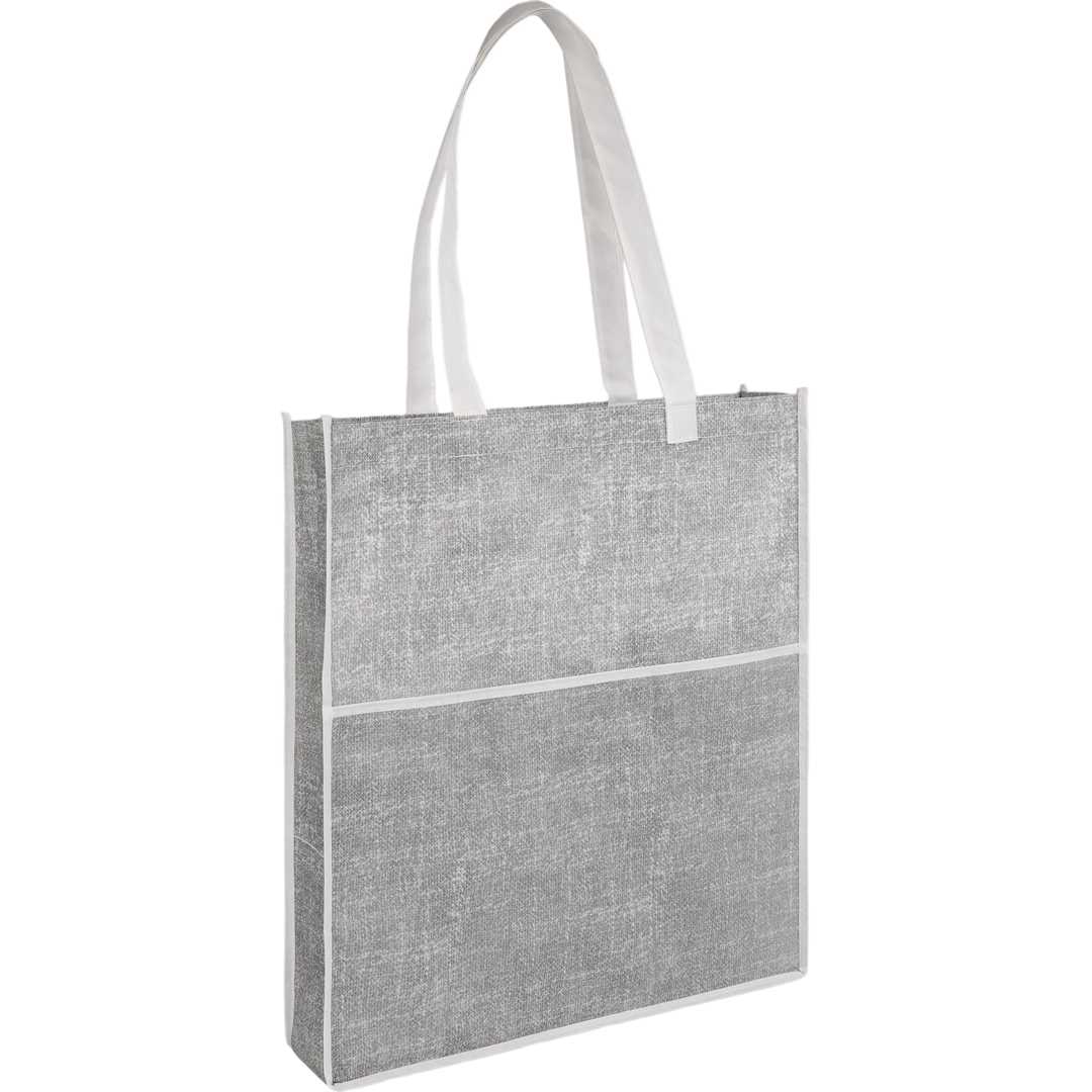 Apollo Recycled Non-Woven Convention Tote - SM-5214 Black
