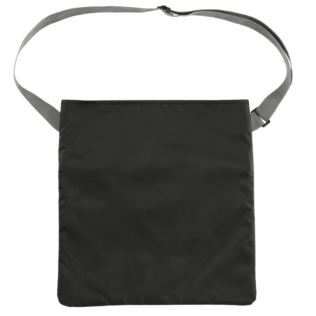 Bullet Double Heather RPET Crossbody Tote - SM-5224 Blue