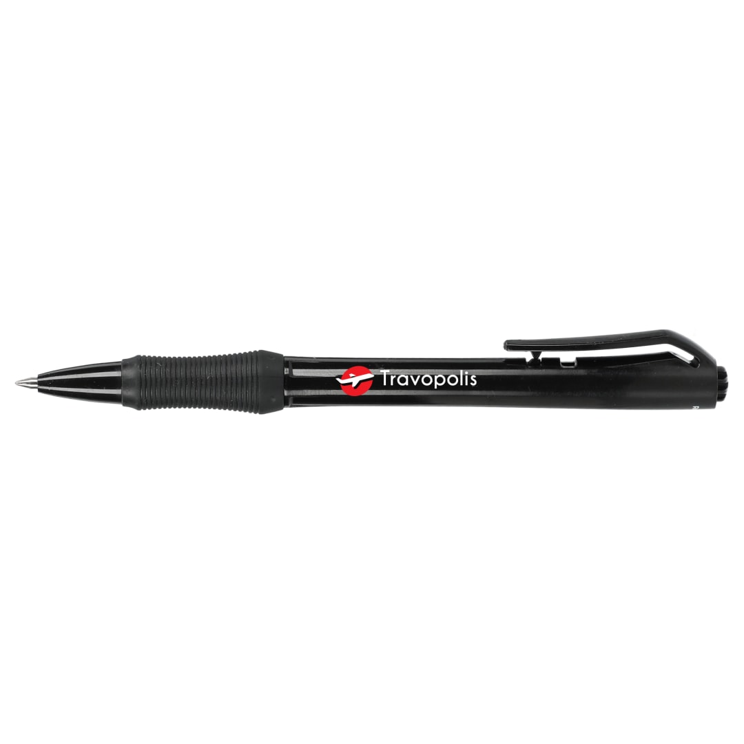 Slim Recycled ABS Gel Pen - SM-5284 Black
