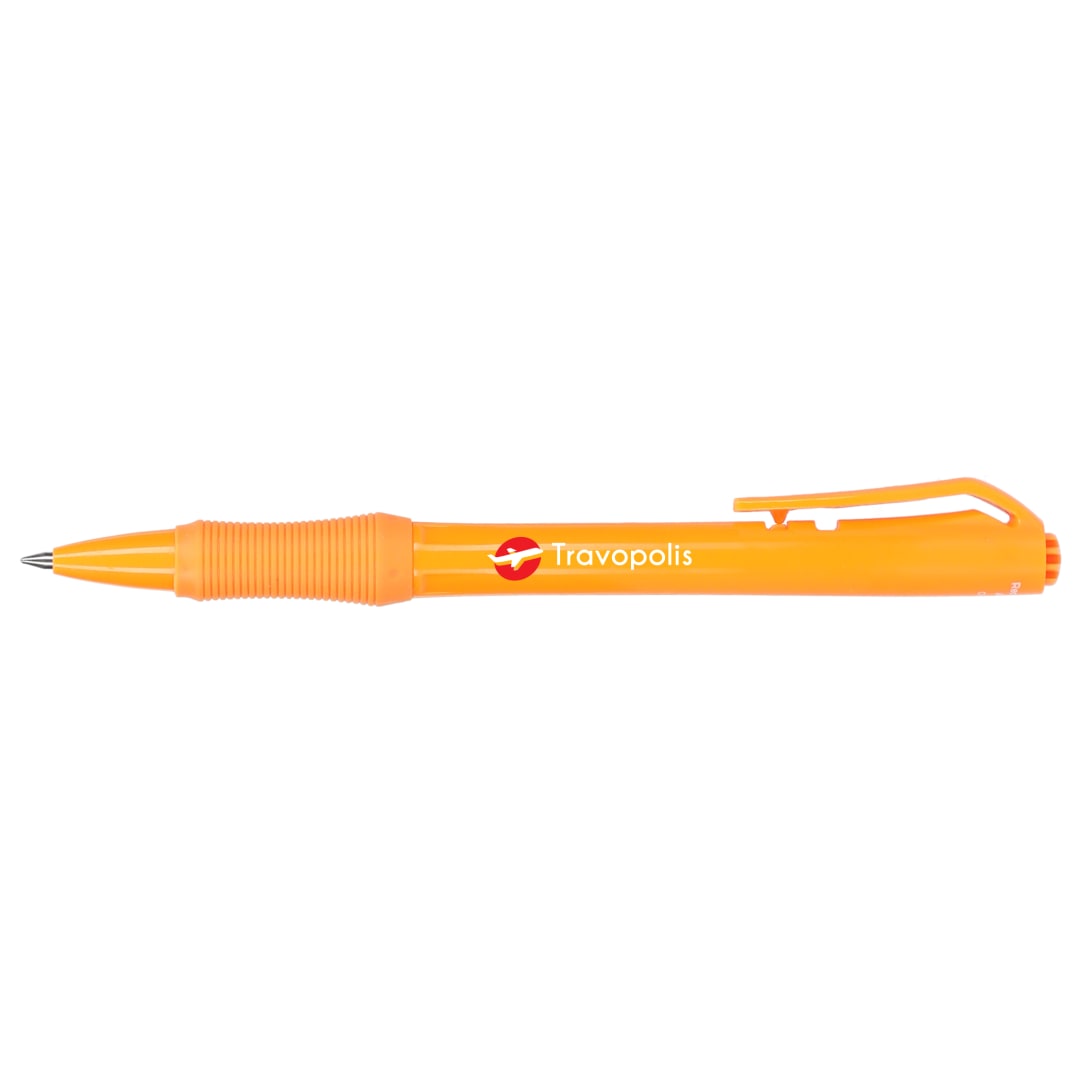 Slim Recycled ABS Gel Pen - SM-5284 Orange