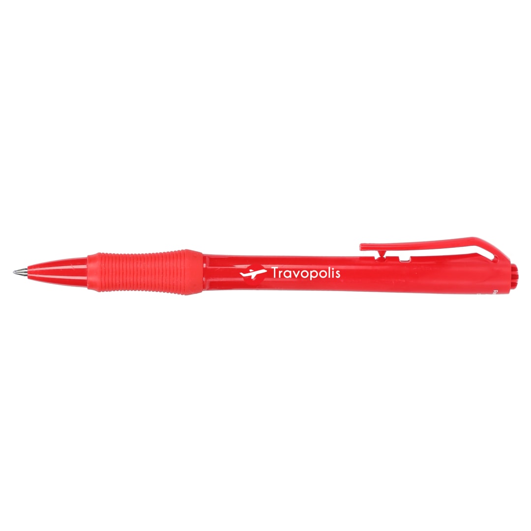 Slim Recycled ABS Gel Pen - SM-5284 Red