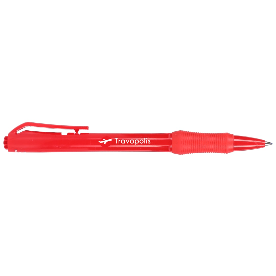 Slim Recycled ABS Gel Pen - SM-5284 Red