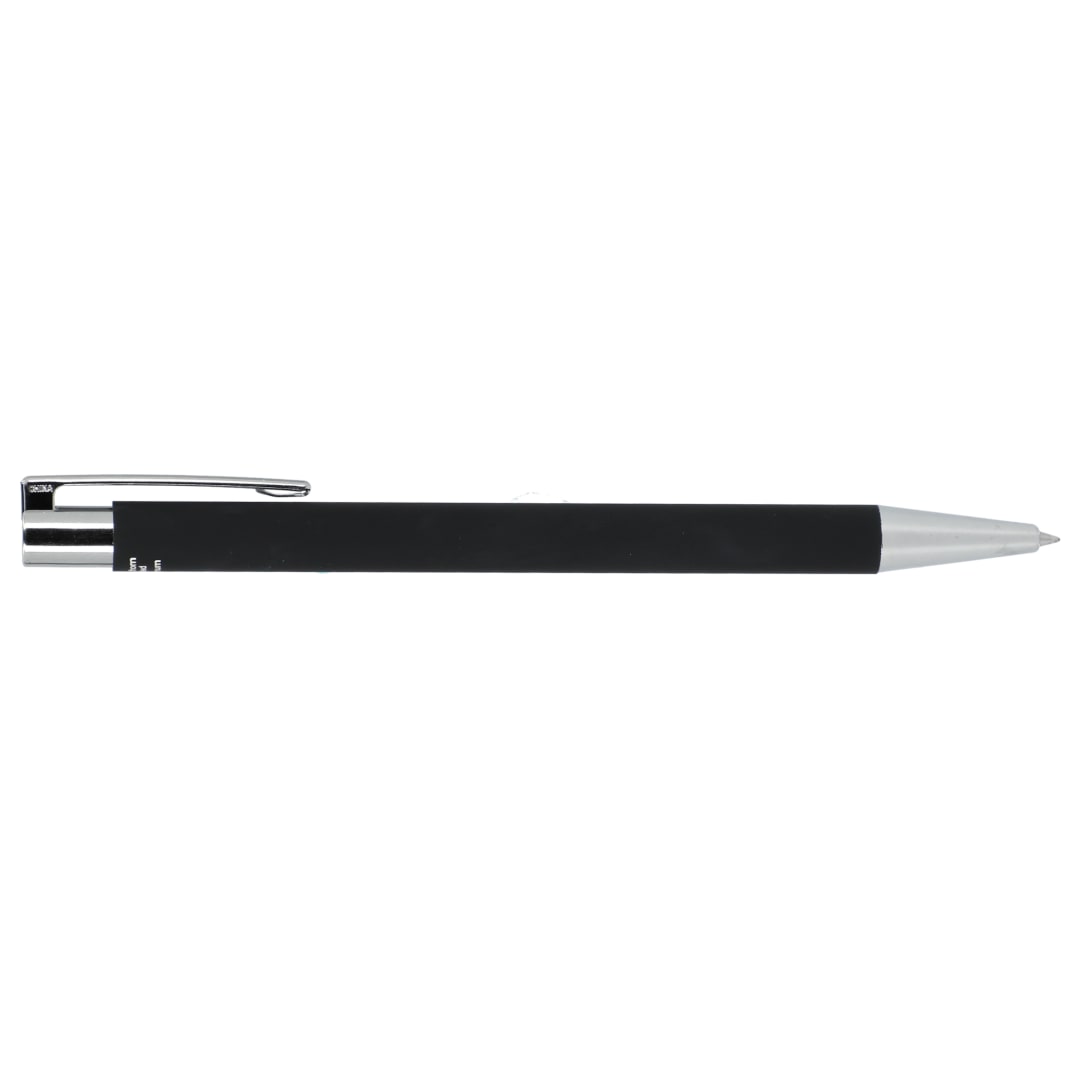 Maxi Recycled Aluminum Soft Touch Gel Pen - SM-5288 Black