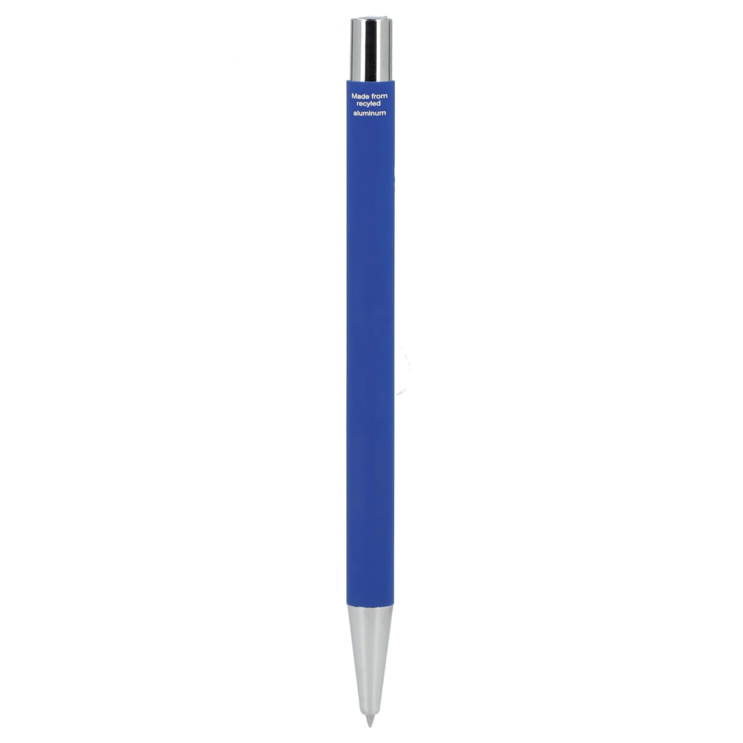 Maxi Recycled Aluminum Soft Touch Gel Pen - SM-5288 Blue