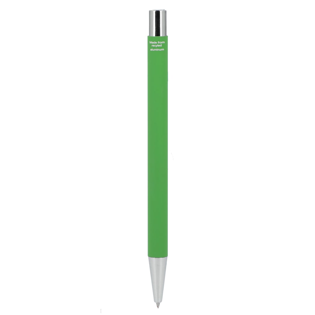 Maxi Recycled Aluminum Soft Touch Gel Pen - SM-5288 Green