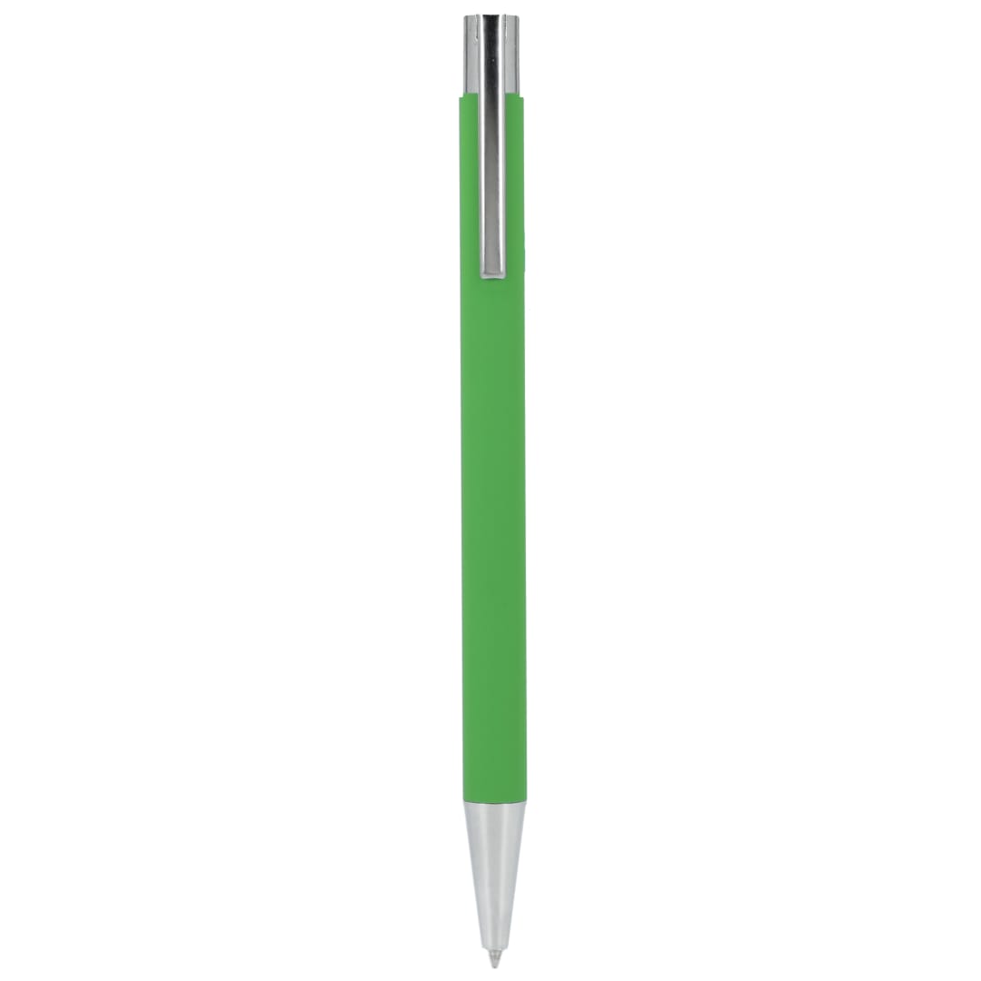 Maxi Recycled Aluminum Soft Touch Gel Pen - SM-5288 Green