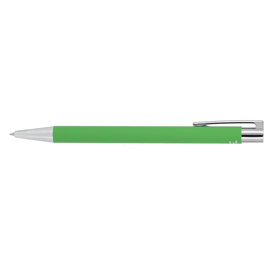 Maxi Recycled Aluminum Soft Touch Gel Pen - SM-5288 Green