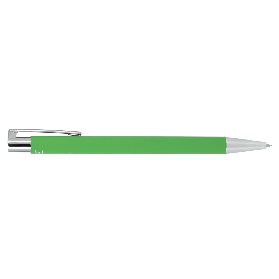 Maxi Recycled Aluminum Soft Touch Gel Pen - SM-5288 Green