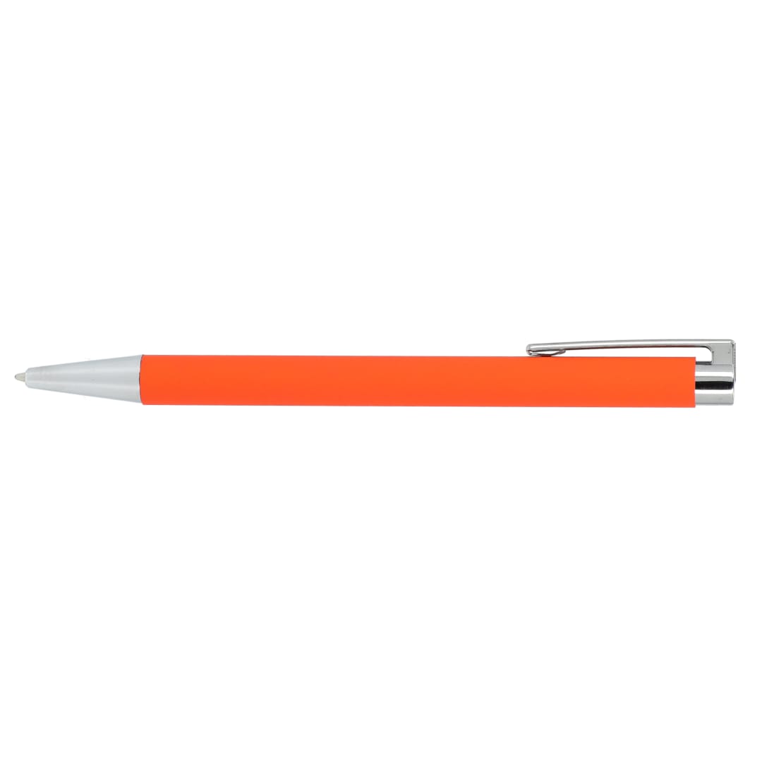 Maxi Recycled Aluminum Soft Touch Gel Pen - SM-5288 Orange