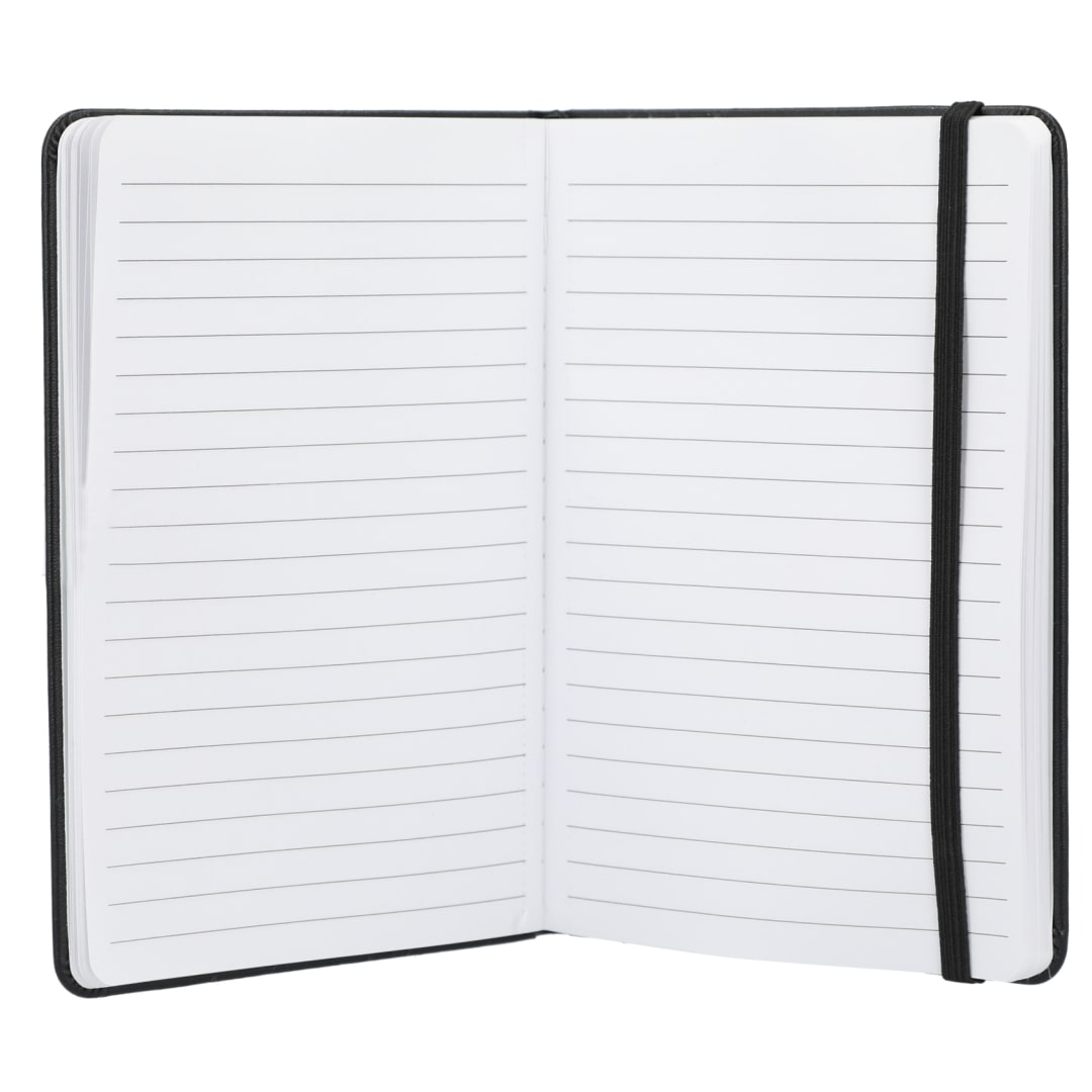 5&quot; x 7&quot; Remark Recycled Bound Notebook - SM-5293 Black