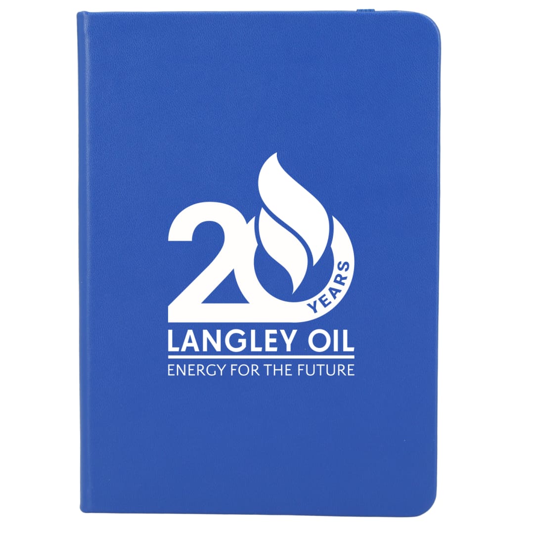 5&quot; x 7&quot; Remark Recycled Bound Notebook - SM-5293 Blue