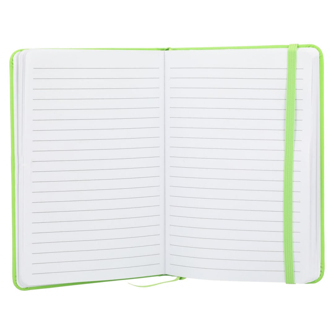 5&quot; x 7&quot; Remark Recycled Bound Notebook - SM-5293 Green