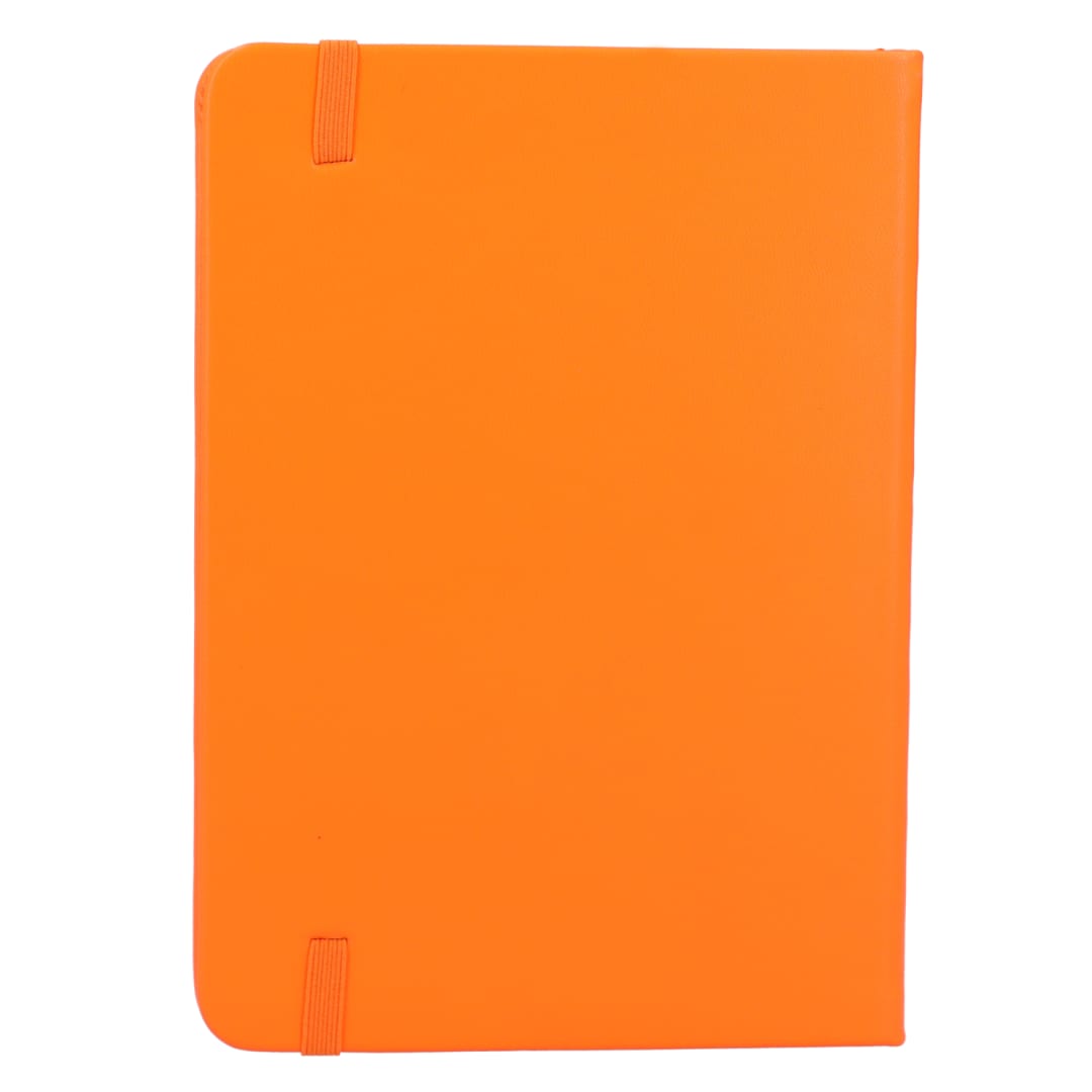 5&quot; x 7&quot; Remark Recycled Bound Notebook - SM-5293 Orange