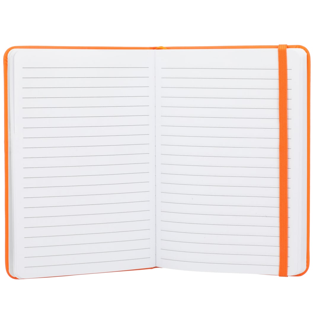 5&quot; x 7&quot; Remark Recycled Bound Notebook - SM-5293 Orange
