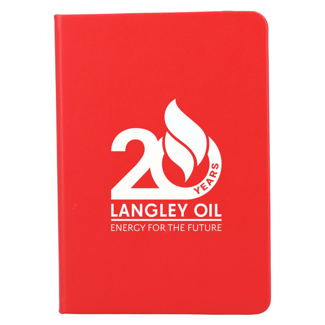 5&quot; x 7&quot; Remark Recycled Bound Notebook - SM-5293 Red