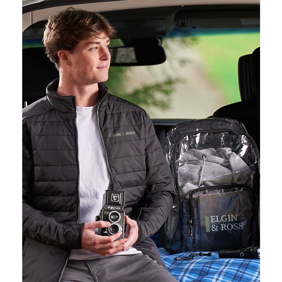 Lucent Deluxe Clear PVC Backpack - SM-6004 Clear
