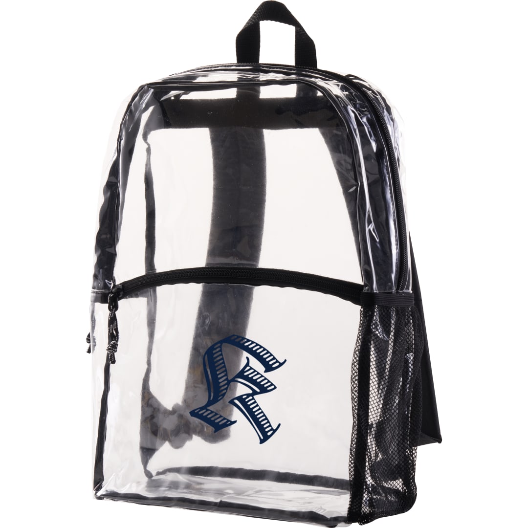 Bullet Vue Clear PVC Backpack - SM-6005 Clear