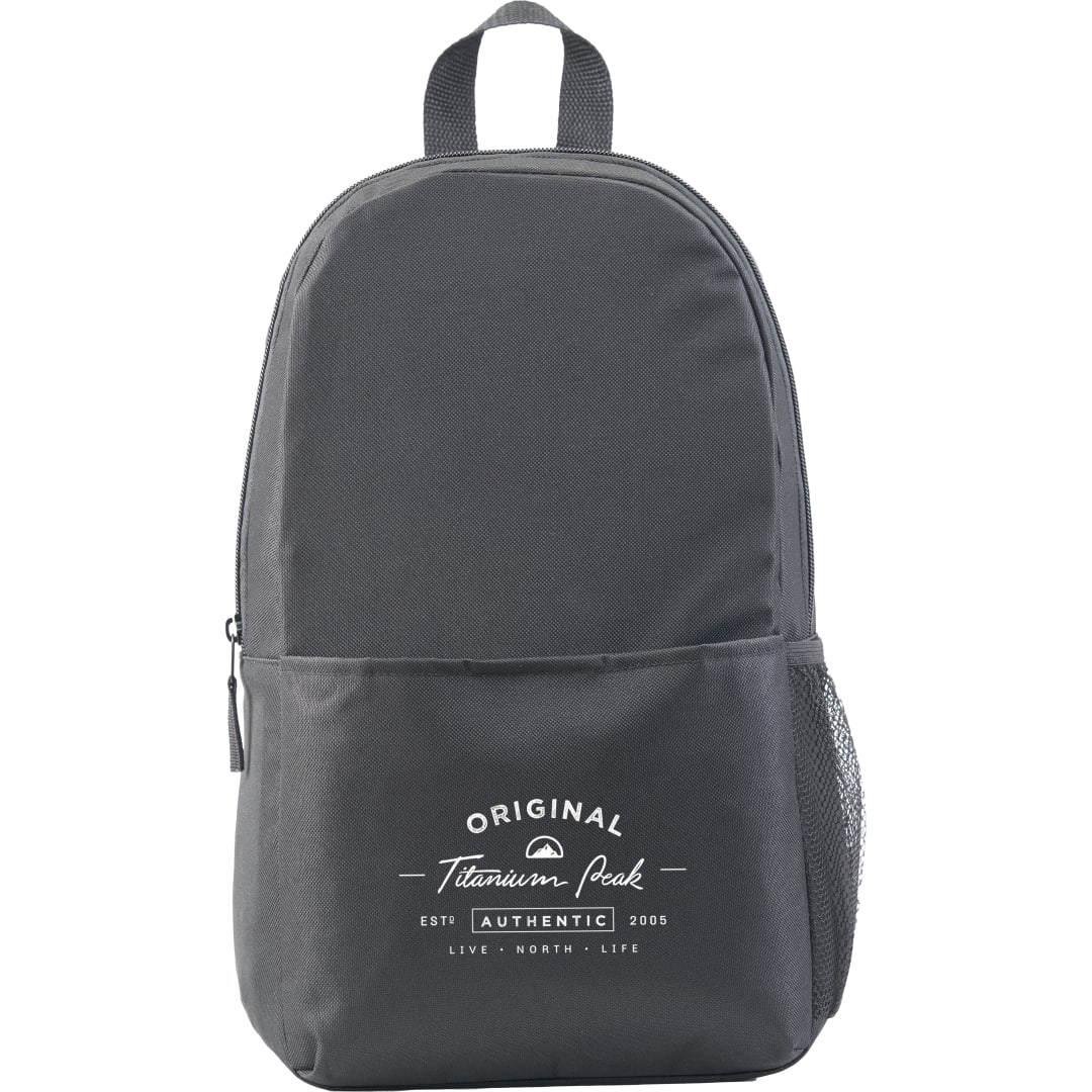 Brix Recycled Backpack - SM-6007 Black