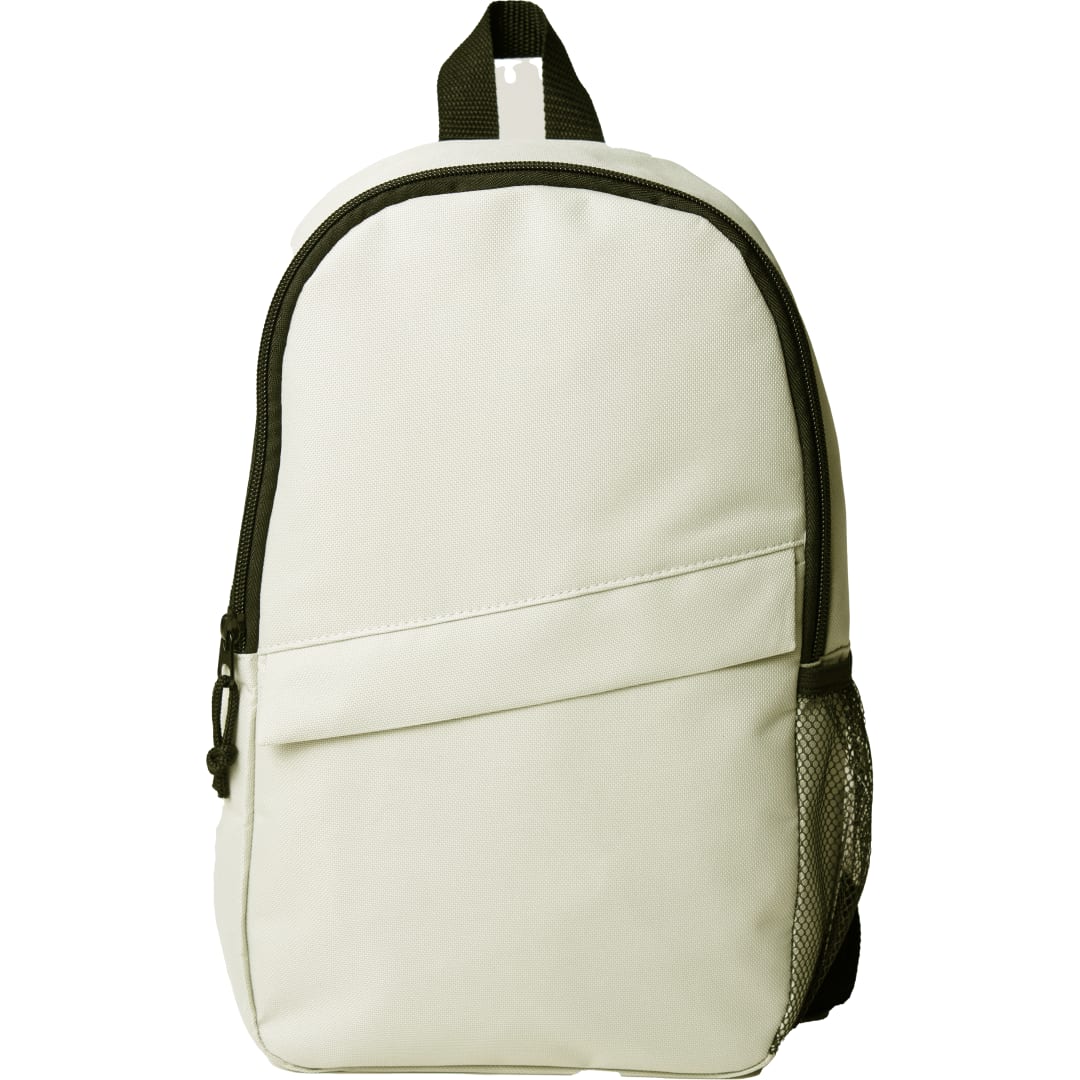 Barton Recycled Sling Backpack - SM-6008 White