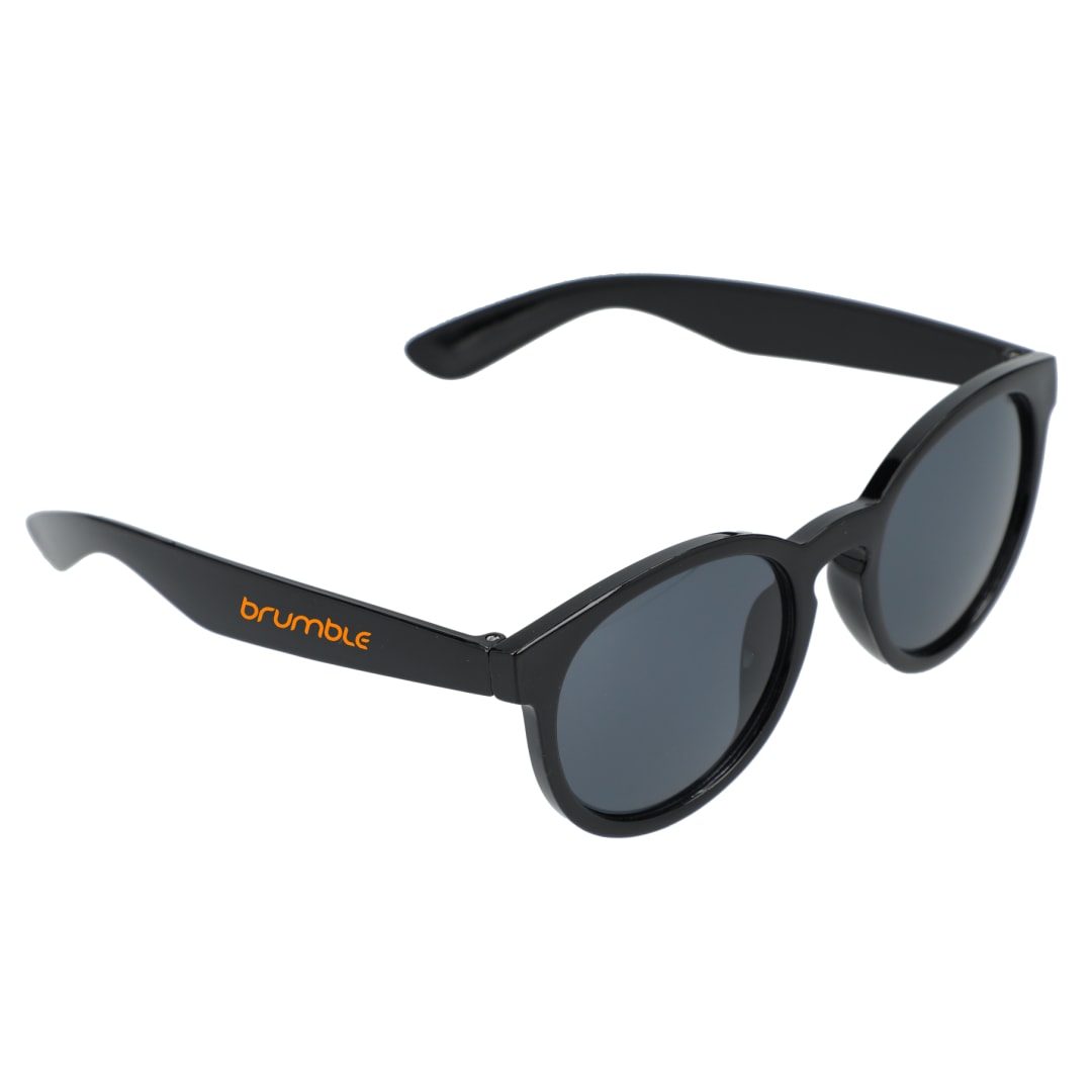 Rhodri Recycled Round Sunglasses - SM-7930 Black