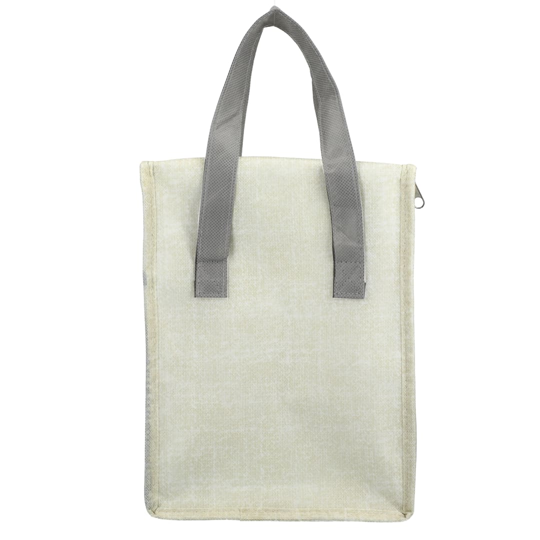 Ares Recycled Non-Woven 12 Can Cooler - SM-7941 Gray