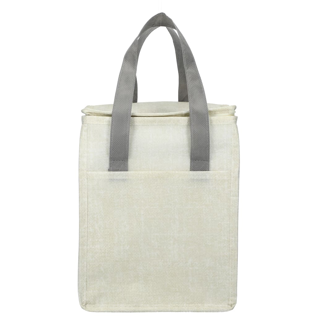 Ares Recycled Non-Woven 12 Can Cooler - SM-7941 Gray