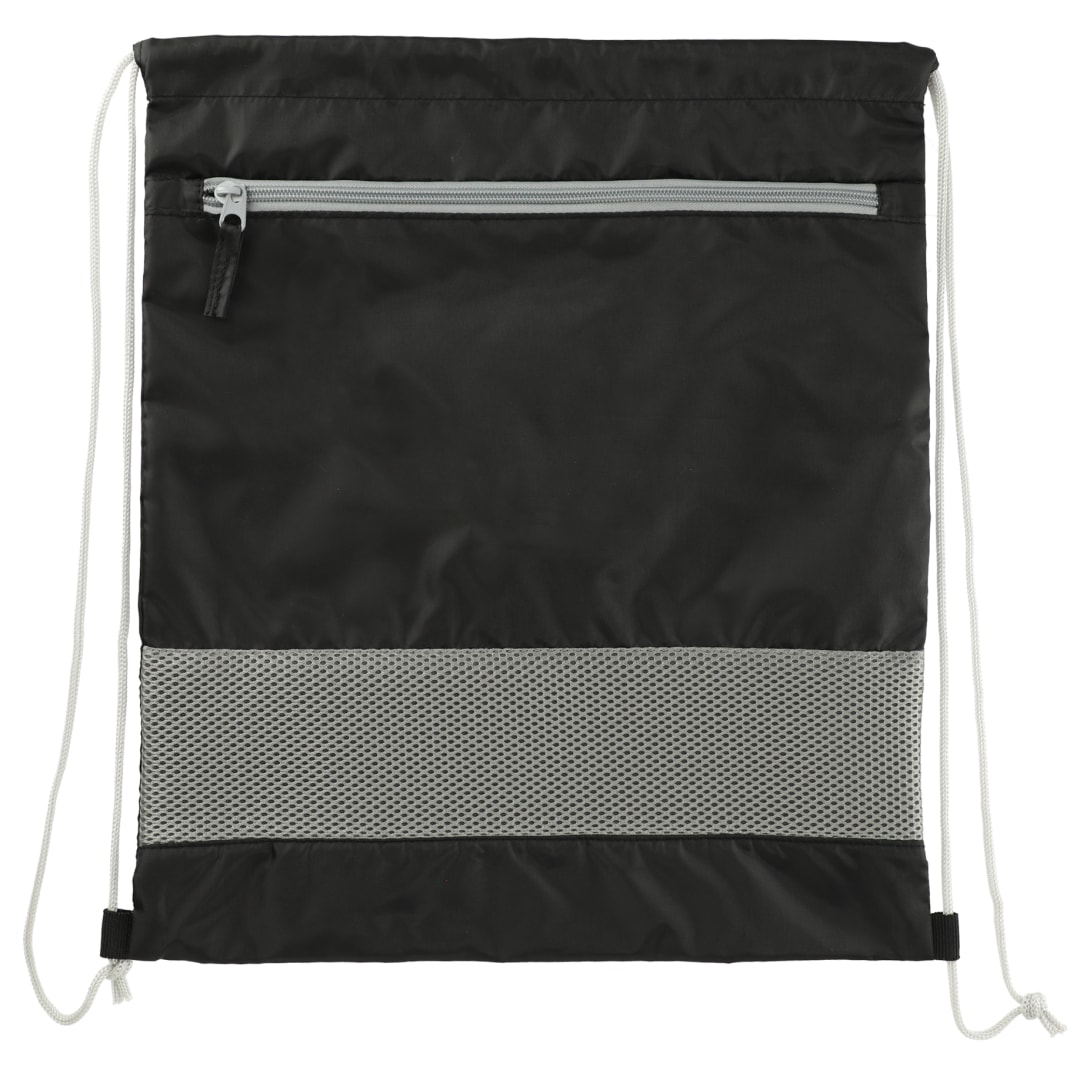 Sparks Recycled Drawstring Bag - SM-8199 Black