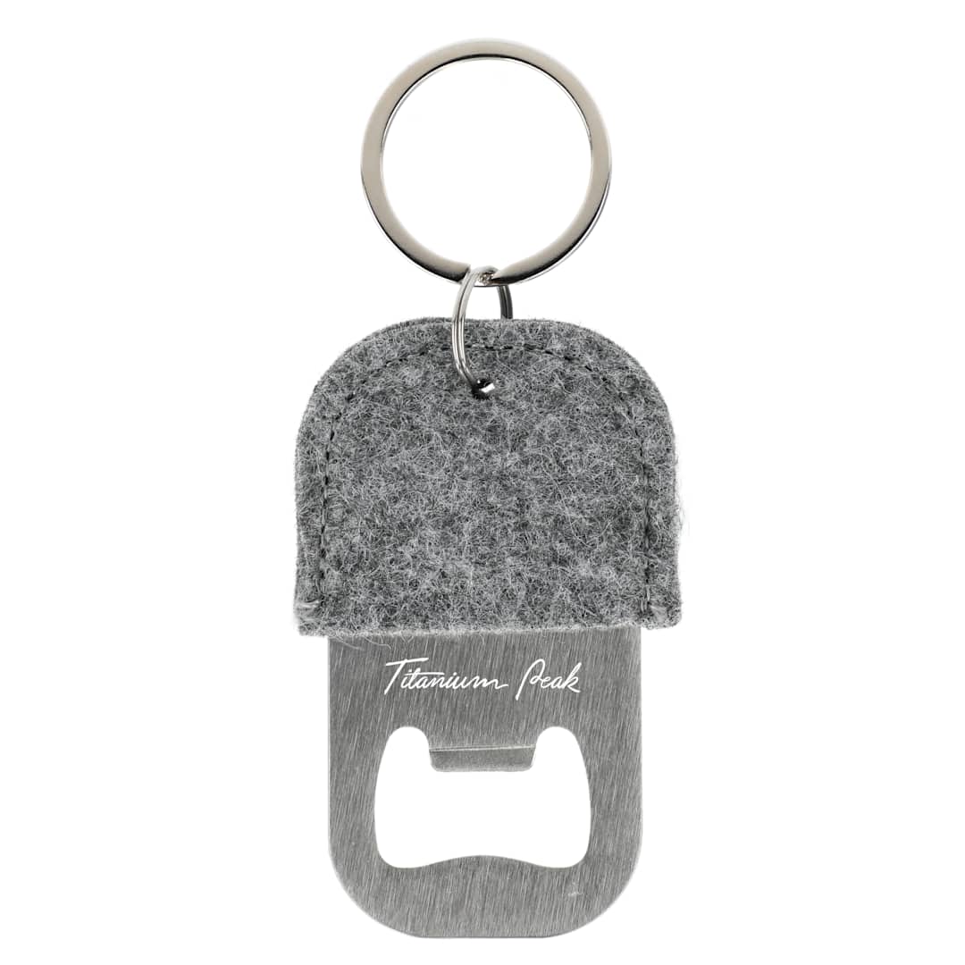 The Goods THE GOODS™ Recycled Felt Bottle Opener - SM-9743 Gray
