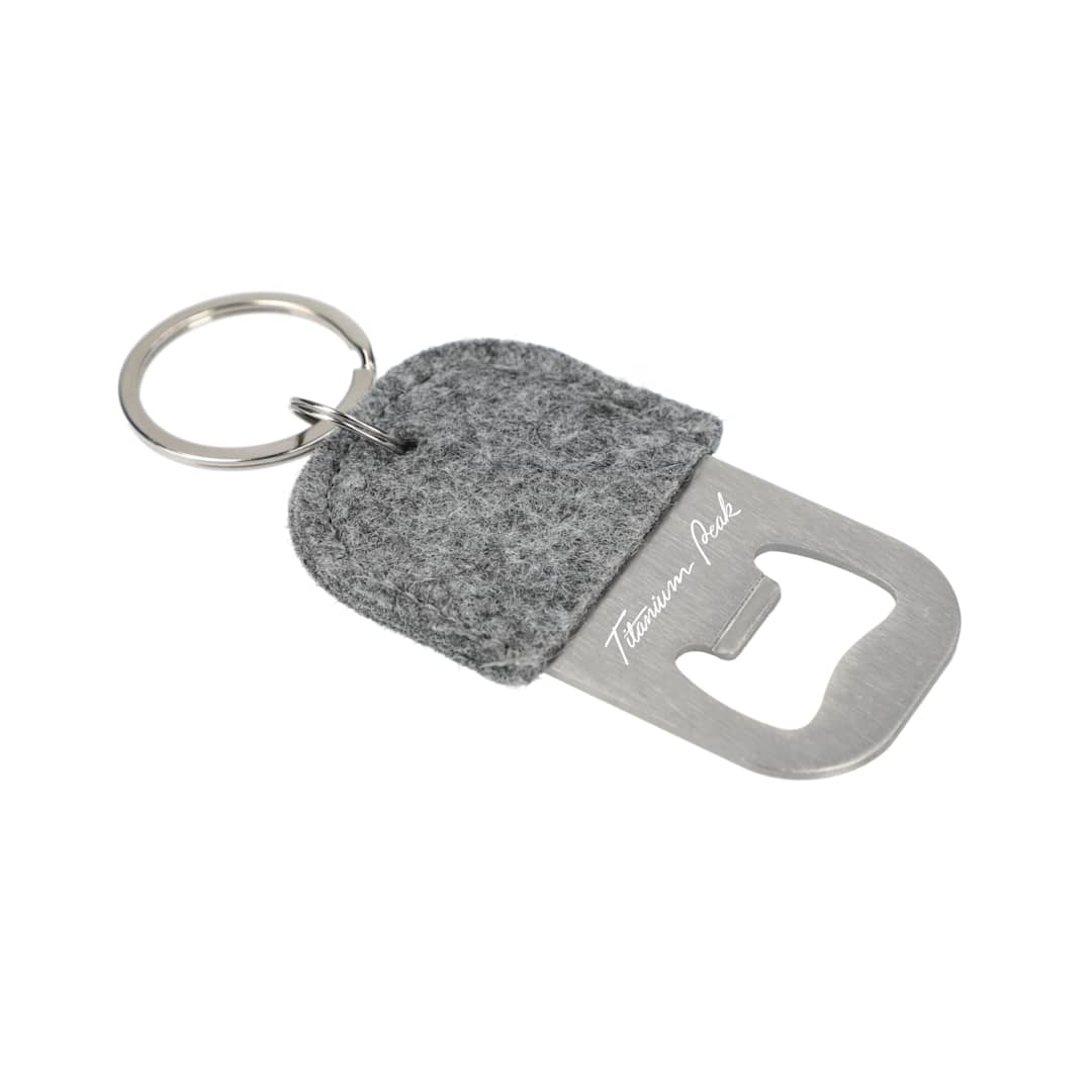 The Goods THE GOODS™ Recycled Felt Bottle Opener - SM-9743 Gray