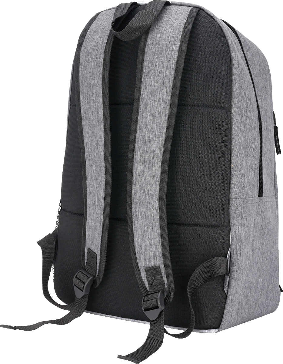 EarthTrendz EarthTrendz™ 26L rPET Whitewater Laptop Backpack - BG377 Gray