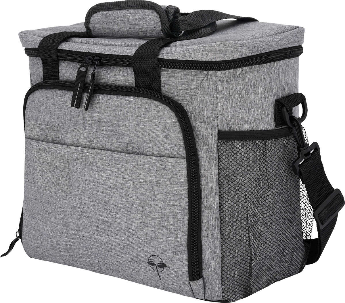 EarthTrendz EarthTrendz™ rPET Whitewater 24 Can Cooler - CB182 Gray