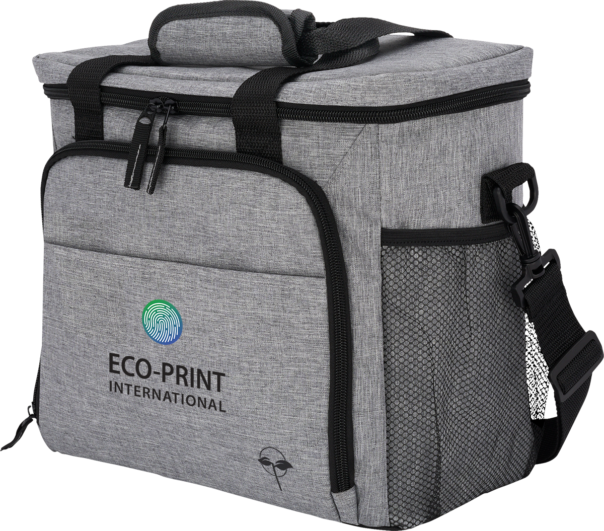 EarthTrendz EarthTrendz™ rPET Whitewater 24 Can Cooler - CB182 Gray