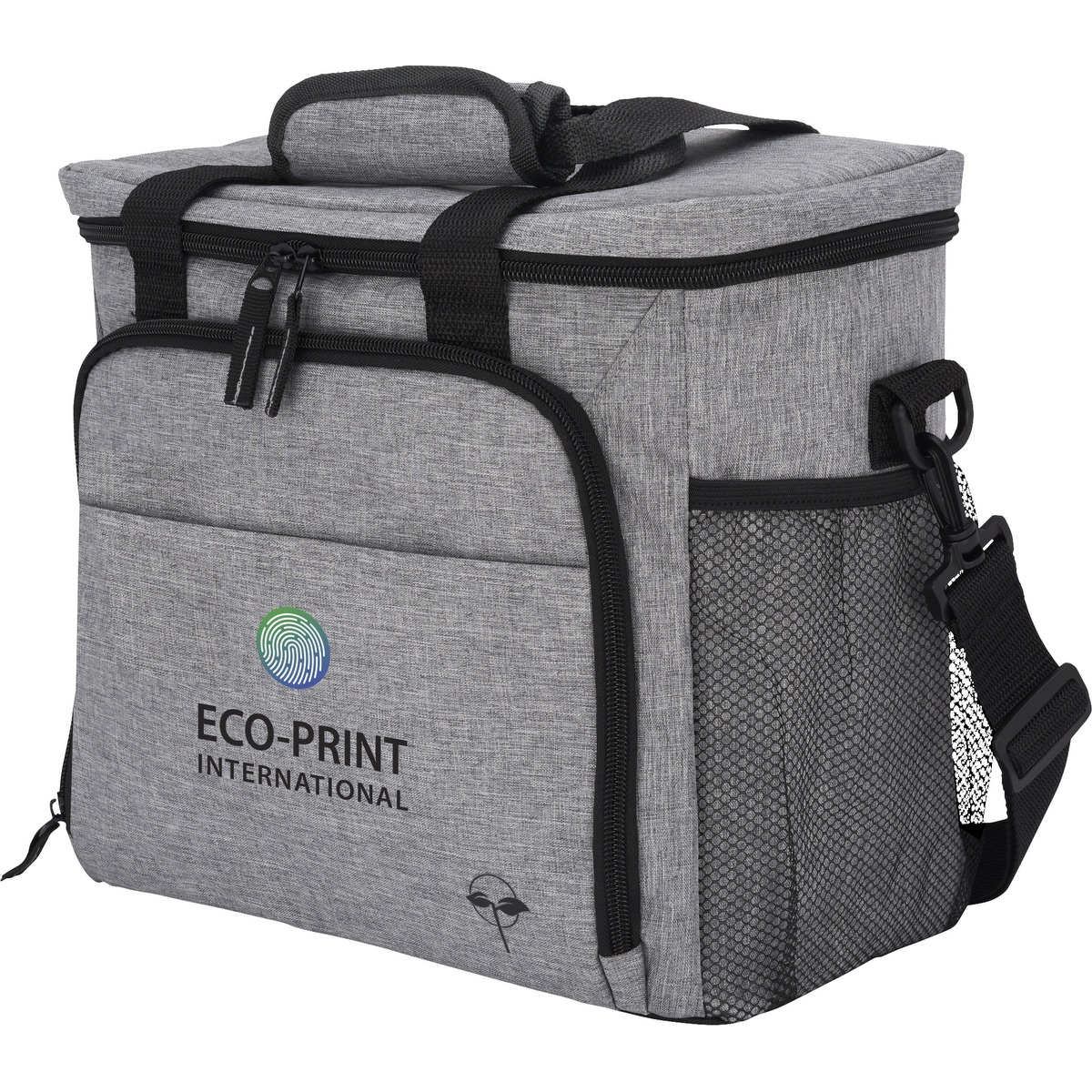 EarthTrendz EarthTrendz™ rPET Whitewater 24 Can Cooler - CB182 Gray
