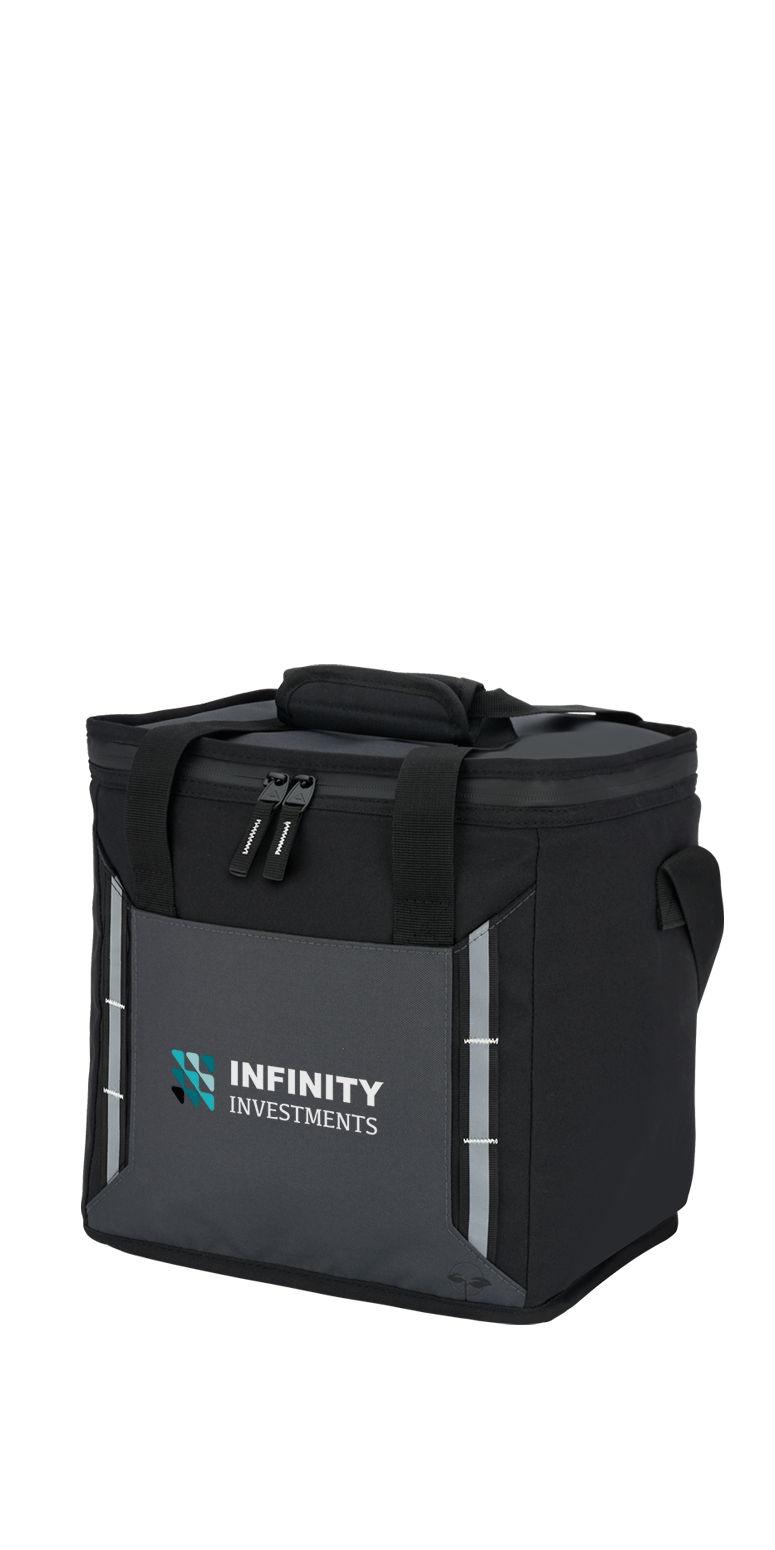 EarthTrendz EarthTrendz™ rPET Zephyr 24 Can Cooler - CB184 Gray