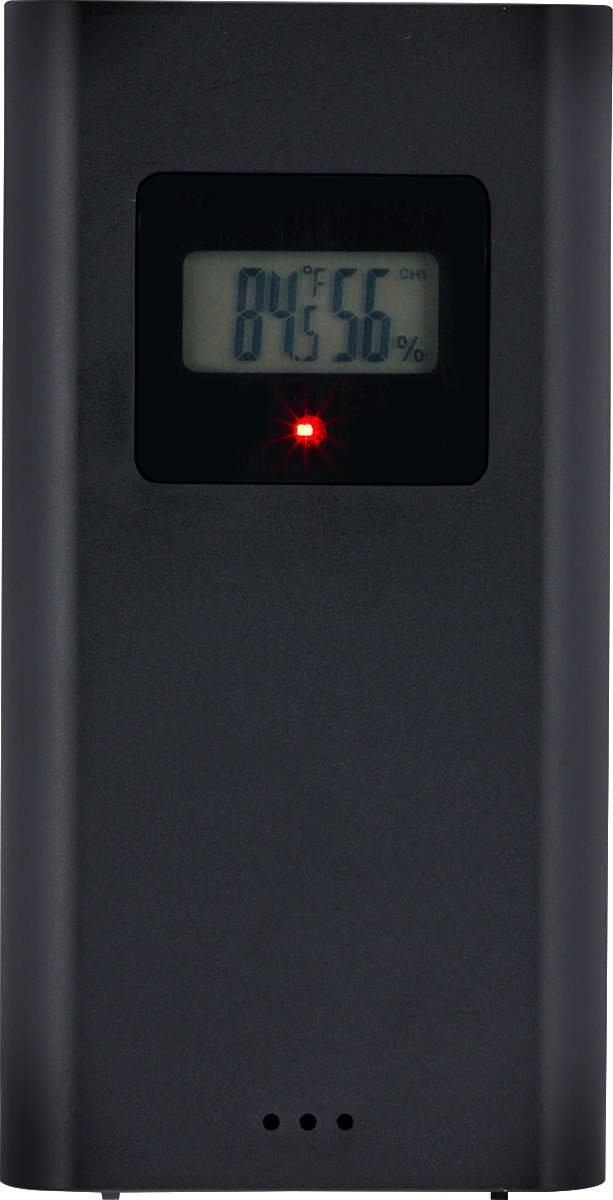 Digital Weather Station and Wireless Charger - DC36 Black