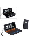 Digital Weather Station and Wireless Charger - DC36 black
