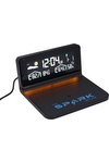 Digital Weather Station and Wireless Charger - DC36 Black